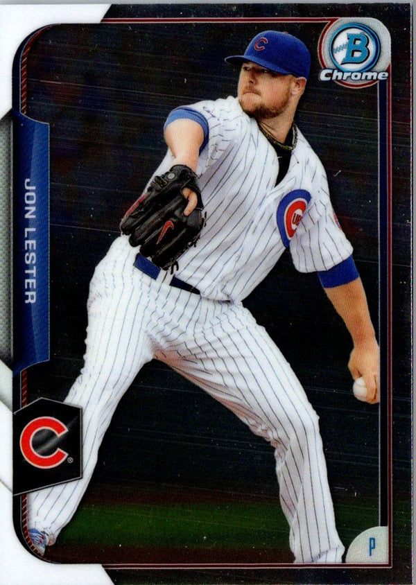 2015 Bowman Chrome Jon Lester #105