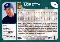 2001 Topps Mark Loretta #51