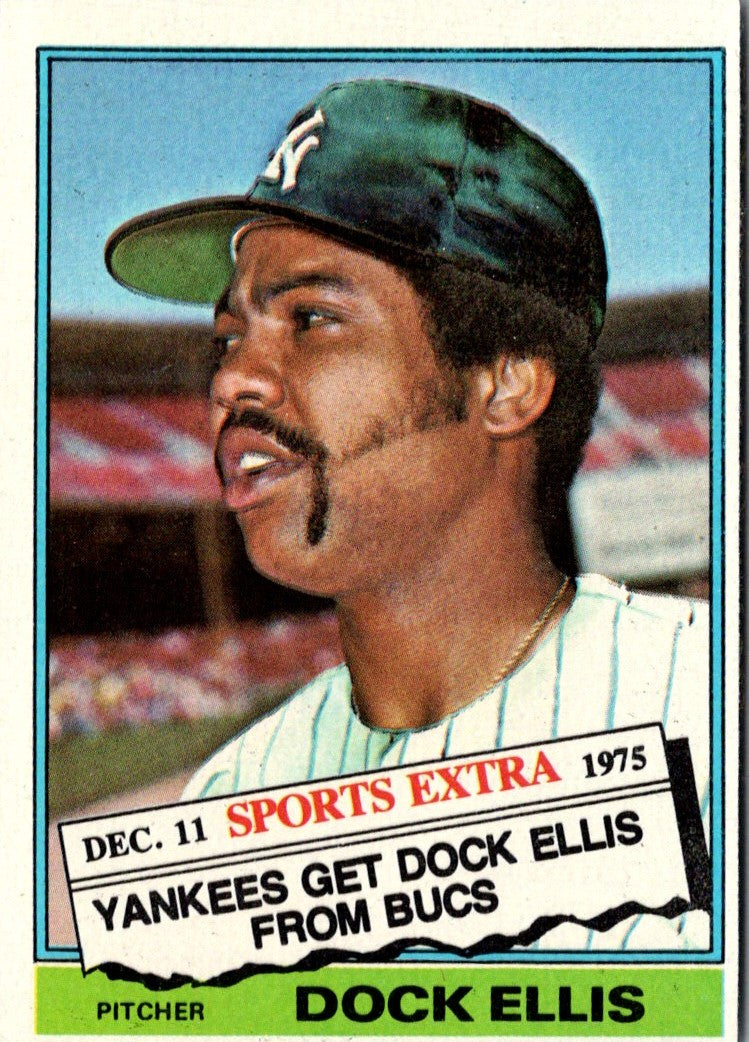 1976 Topps Traded Dock Ellis