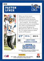 2017 Panini Contenders Draft Picks Paxton Lynch #80