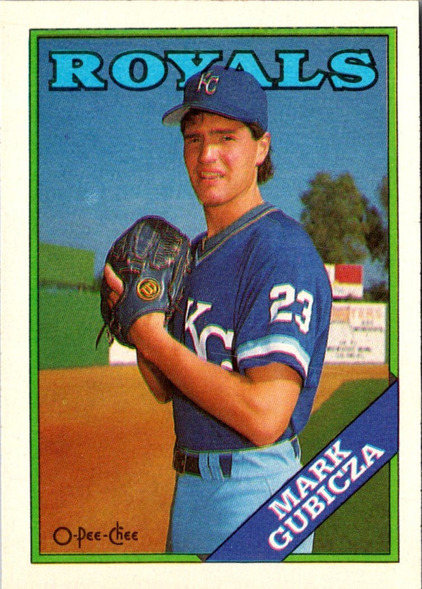 1988 O-Pee-Chee Mark Gubicza #378