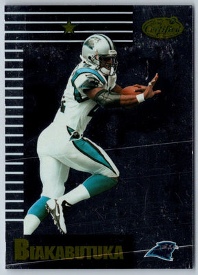 1999 Leaf Certified Tim Biakabutuka #14
