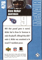 2002 Upper Deck XL Steve McNair #476