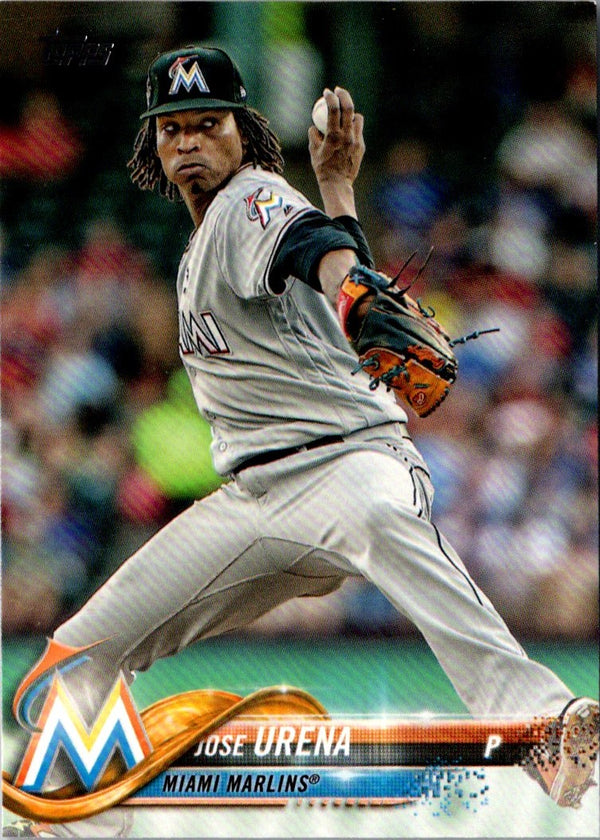 2018 Topps Jose Urena #647