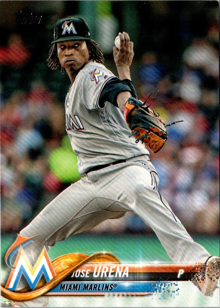 2018 Topps Jose Urena