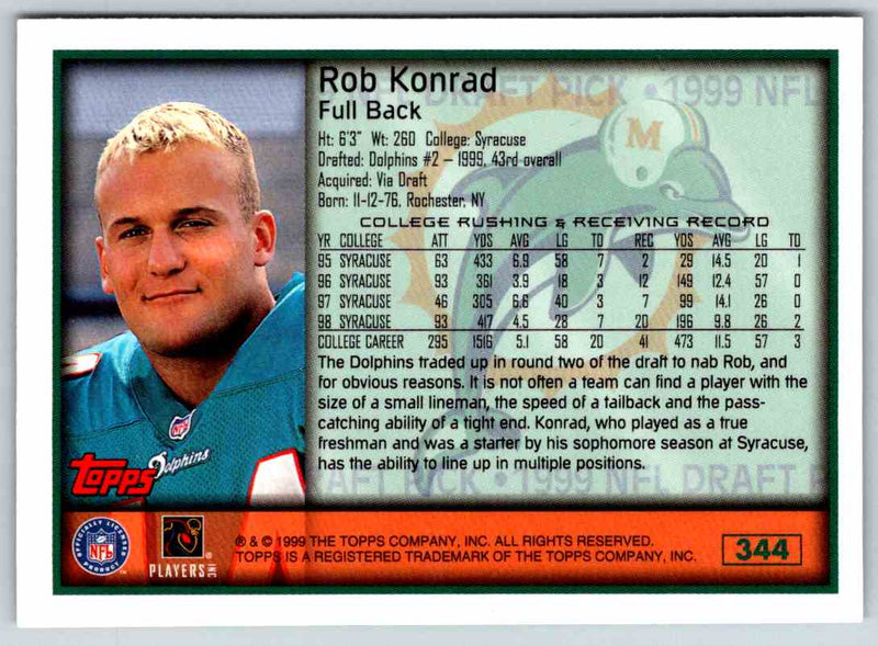 1999 Topps Rob Konrad