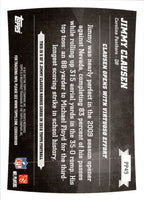 2010 Topps Peak Performance Jimmy Clausen #PP49
