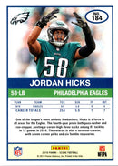 2019 Score Jordan Hicks