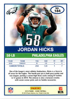 2019 Score Jordan Hicks #184