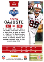 2016 Score Devon Cajuste #402 Rookie