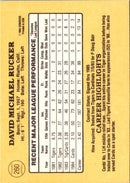 1984 Donruss Dave Rucker