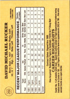 1984 Donruss Dave Rucker #260