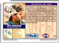 1989 NFL Proset Eric Kumerow #219