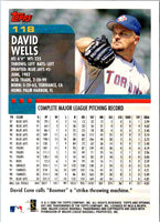 2000 Topps Opening Day David Wells #118