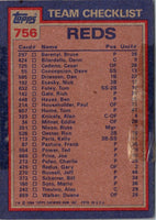 1984 Topps Ron Oester/Mario Soto #756