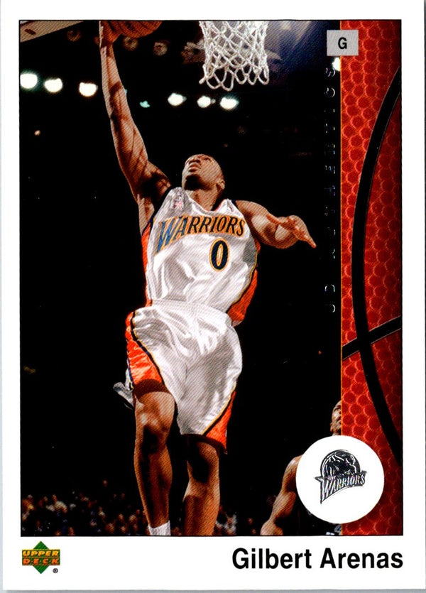 2002 Upper Deck Hardcourt Gilbert Arenas #25