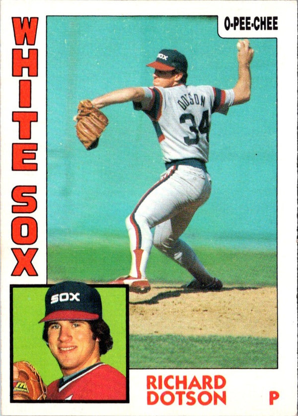 1984 O-Pee-Chee Richard Dotson #24