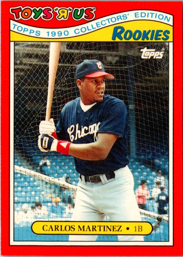 1990 Topps Toys'R'Us Rookies Carlos Martinez #18