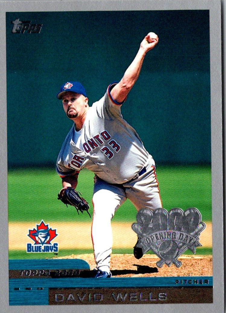 2000 Topps Opening Day David Wells