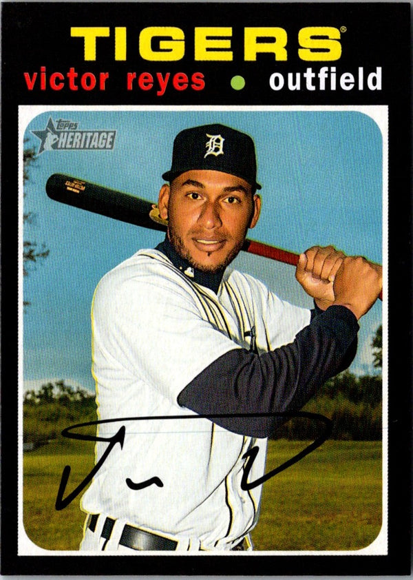 2020 Topps Heritage Victor Reyes #192 NM-MT+