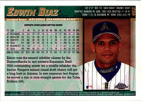 1998 Topps Chrome Edwin Diaz #465