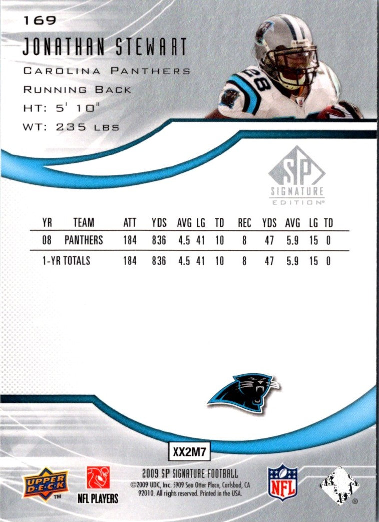 2009 SP Signature Jonathan Stewart