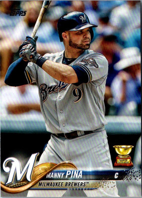 2018 Topps Manny Pina #637