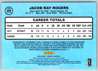 2020 Donruss Jake Rogers #260 Rookie