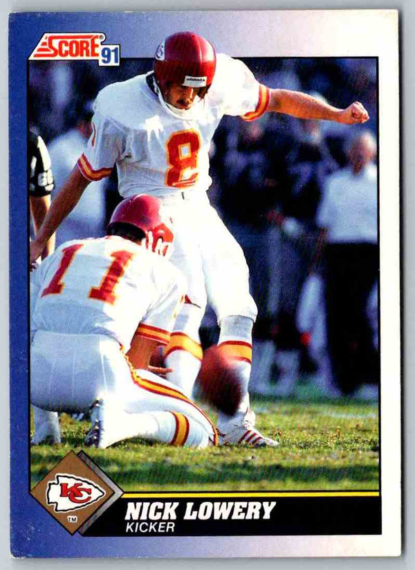 1991 Score Nick Lowery #11