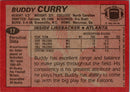 1983 Topps Buddy Curry