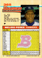 1992 Bowman Melido Perez #365