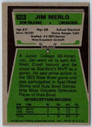 1975 Topps Jim Merlo
