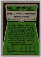 1975 Topps Jim Merlo #408