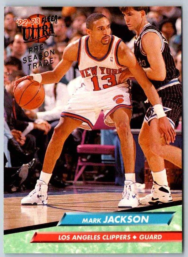1992 Fleer Ultra Mark Jackson #84