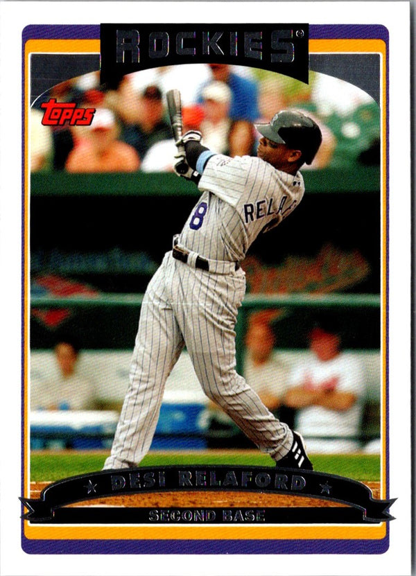 2006 Topps Desi Relaford #63