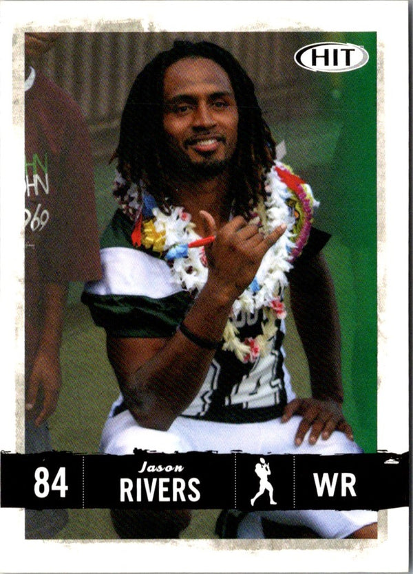 2008 SAGE HIT Jason Rivers #48