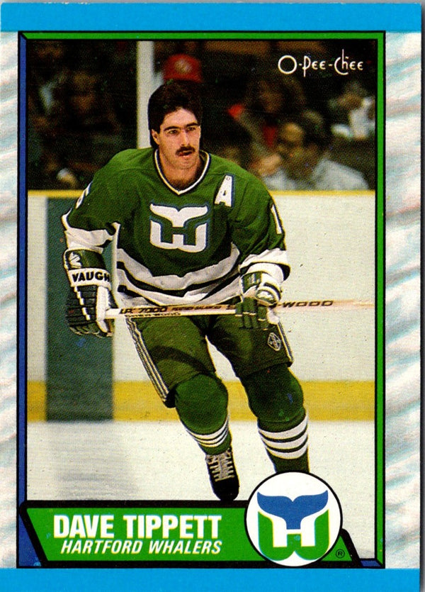 1989 O-Pee-Chee Dave Tippett #134