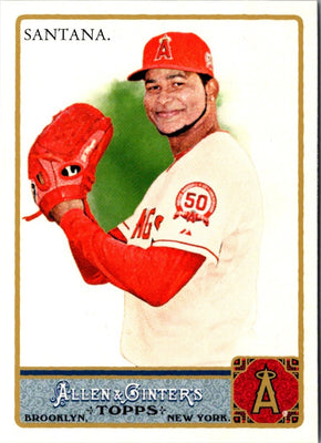 2011 Topps Allen & Ginter Ervin Santana #248