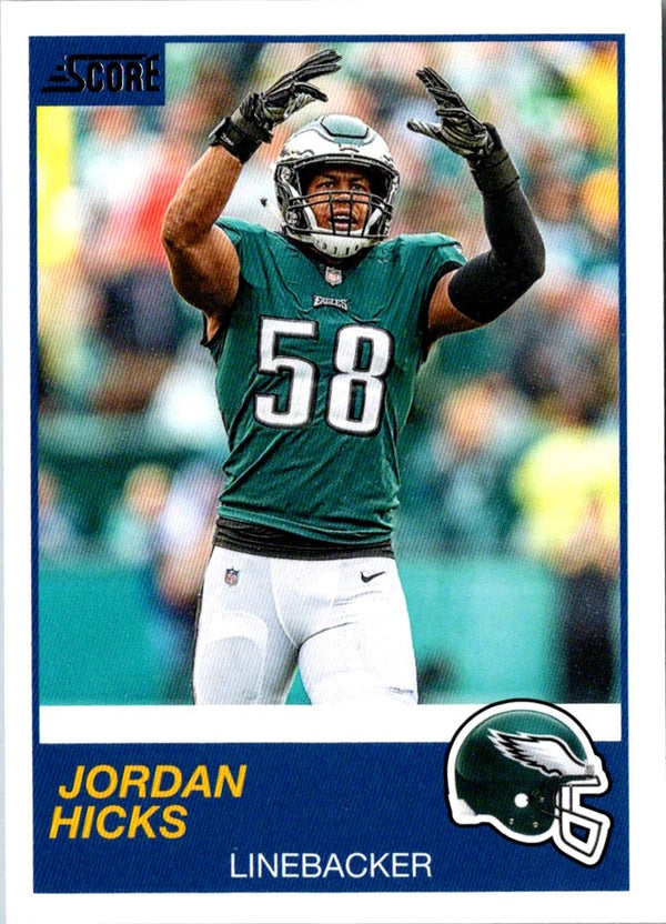 2019 Score Jordan Hicks #184