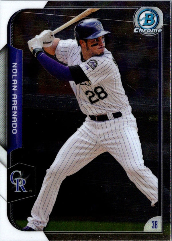 2015 Bowman Chrome Nolan Arenado #160