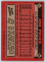 1986 Topps Joe Price #523