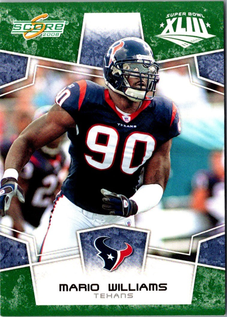 2008 Score Super Bowl XLIII Mario Williams