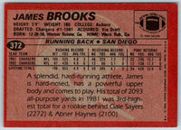 1983 Topps James Brooks #372