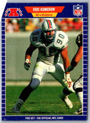 1989 NFL Proset Eric Kumerow