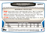 2013 Bowman Chrome Mini Sean Townsley #291