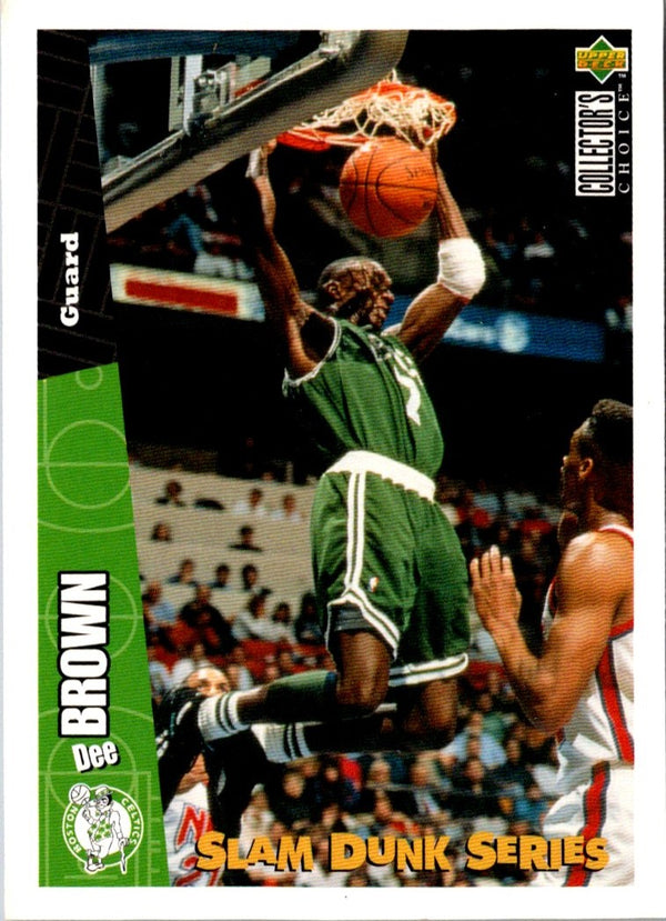 1996 Upper Deck Slam Dunk Series Dee Brown #38