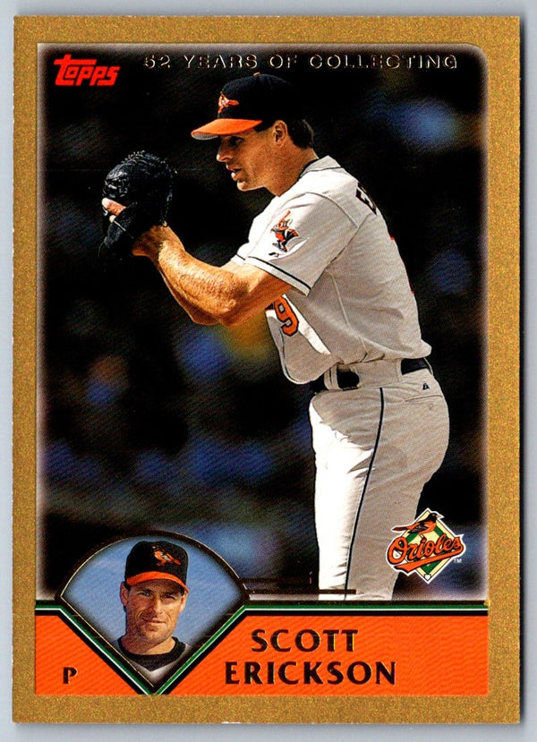 2003 Topps Gold Scott Erickson #470 0952/2003