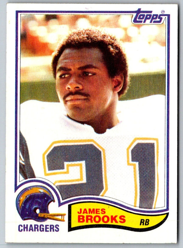 1982 Topps James Brooks #226 Rookie