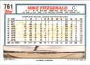 1992 Topps Mike Fitzgerald