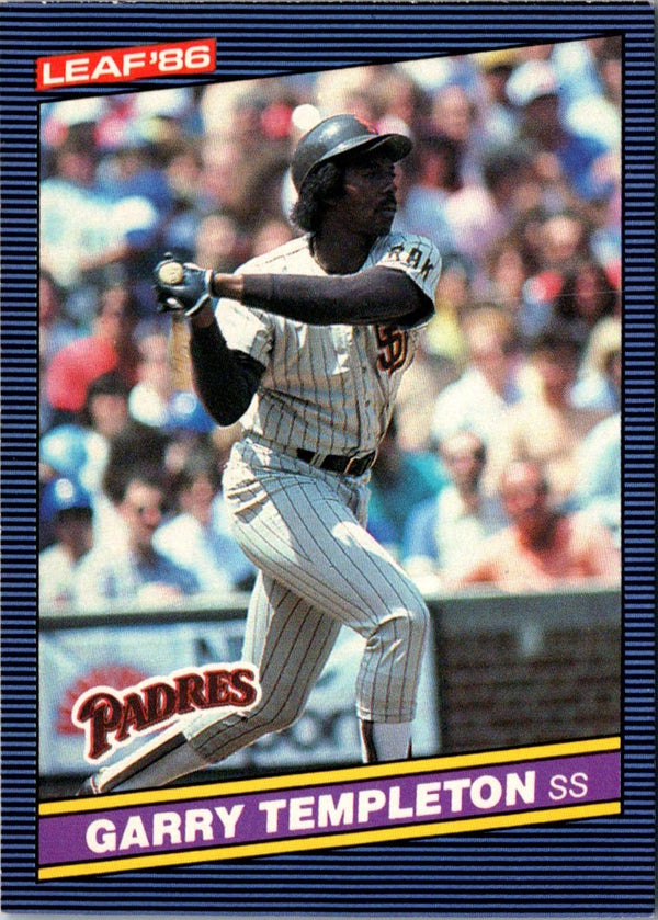 1986 Leaf Garry Templeton #133